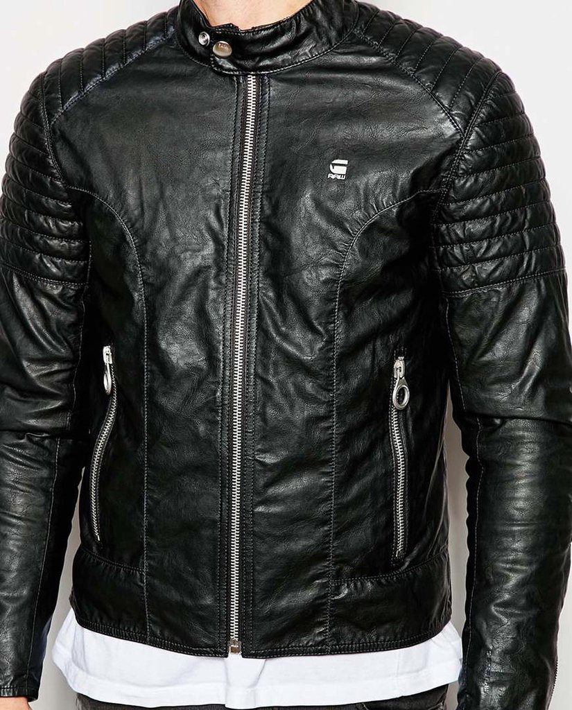 G-STAR LEATHER JACKET